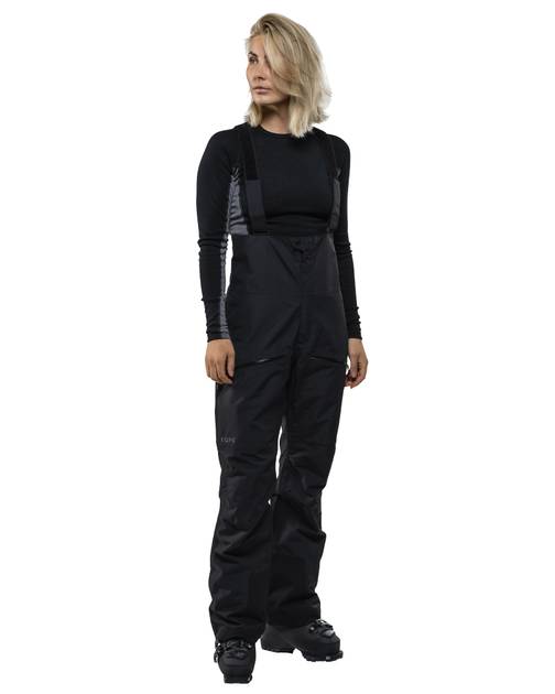 Gida Bib Pant W Deep Black EQPE