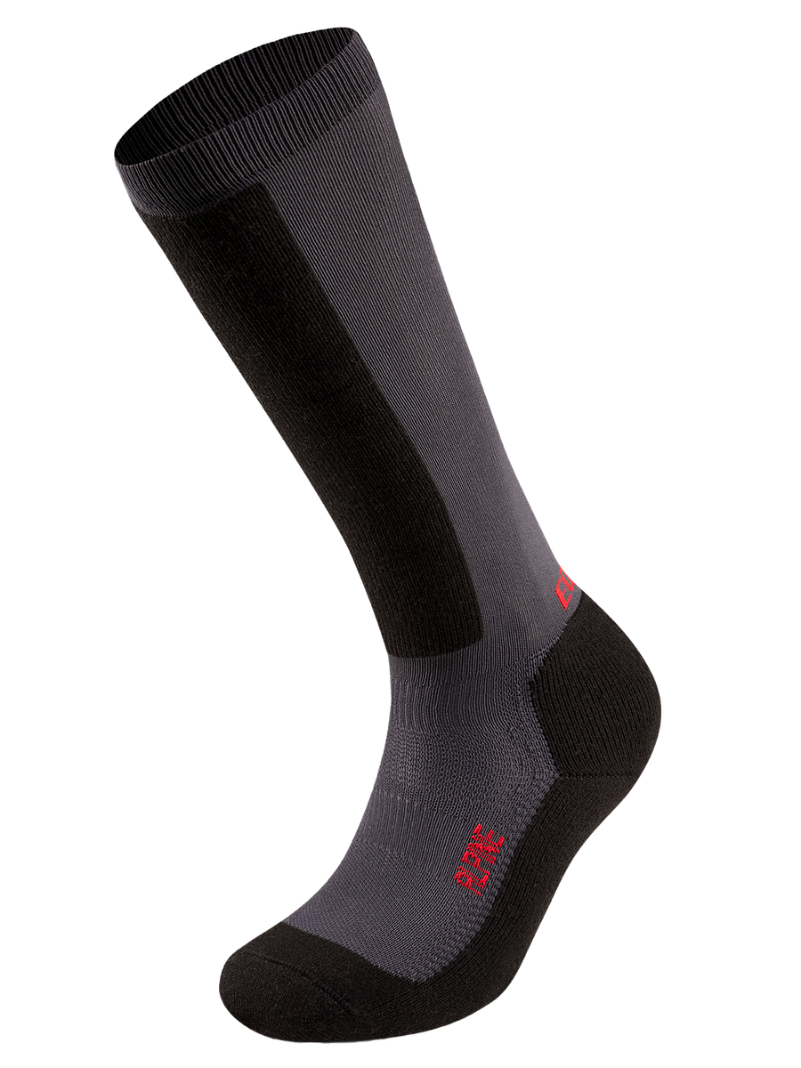 Slievar Alpine Sock JR Deep Black/Iron Grey