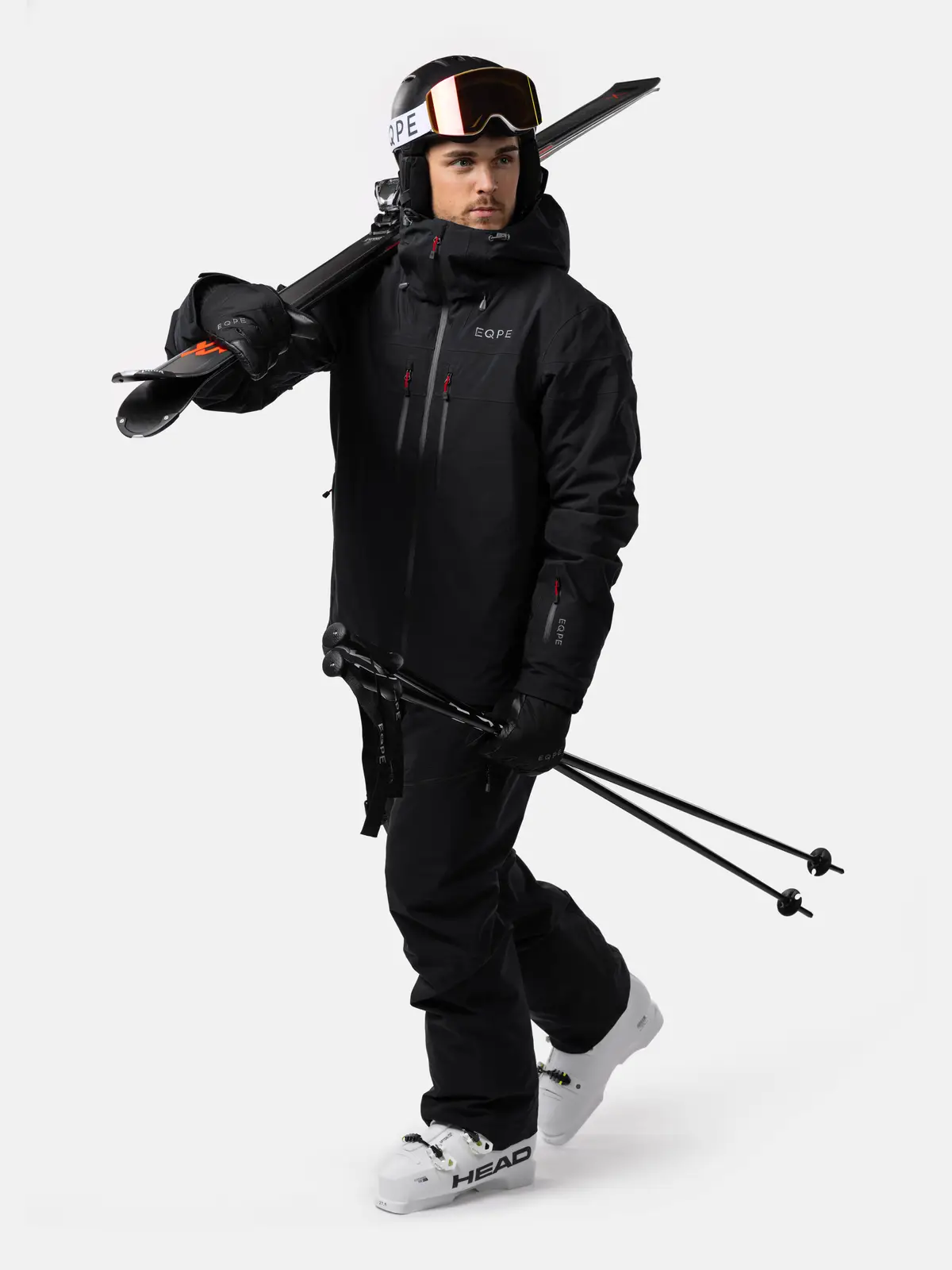 Habllek 3.0 black Ski set for men