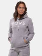 Slack Hood W Grey Melange/White