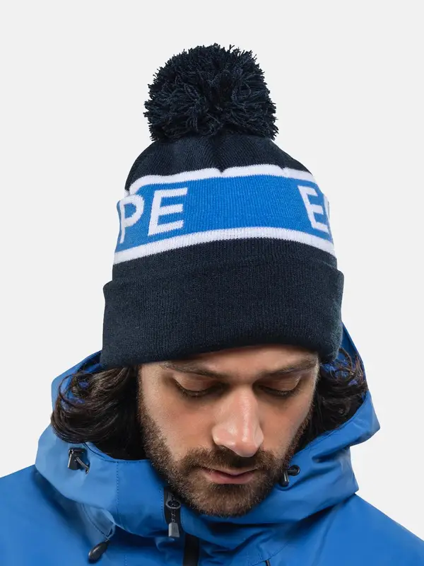 Åppås Melange Fleece Hat Navy Blazer/Palace Blue