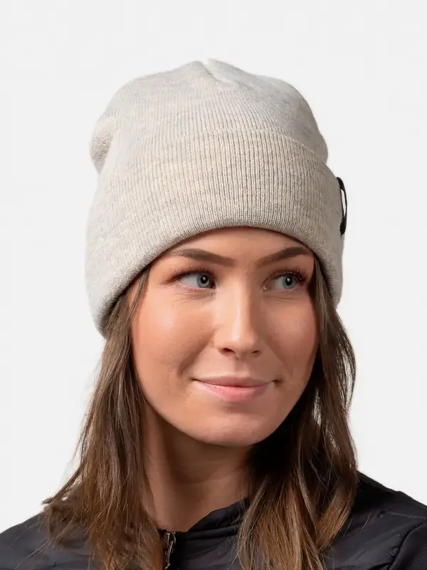 Åppås Foldable Beanie Heather Grey Melange