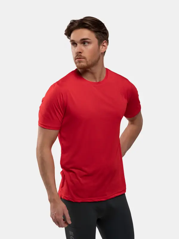 Bïelve Active Tee M High Risk Red