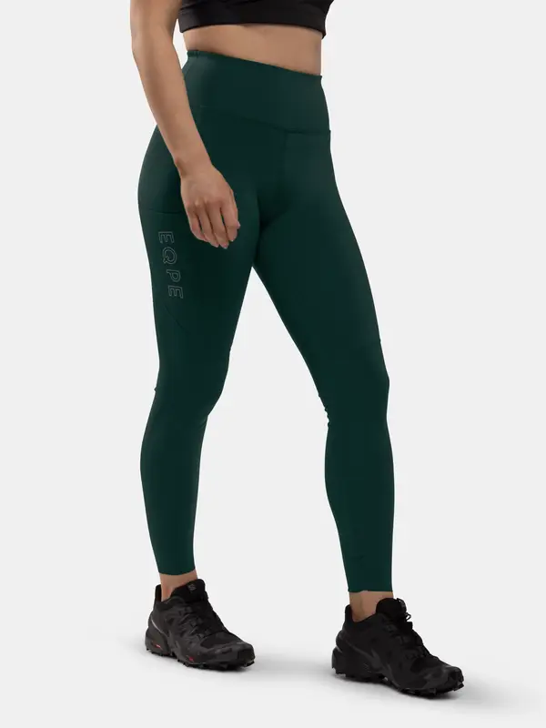 Bïelve Active Tights W Deep Forest Green