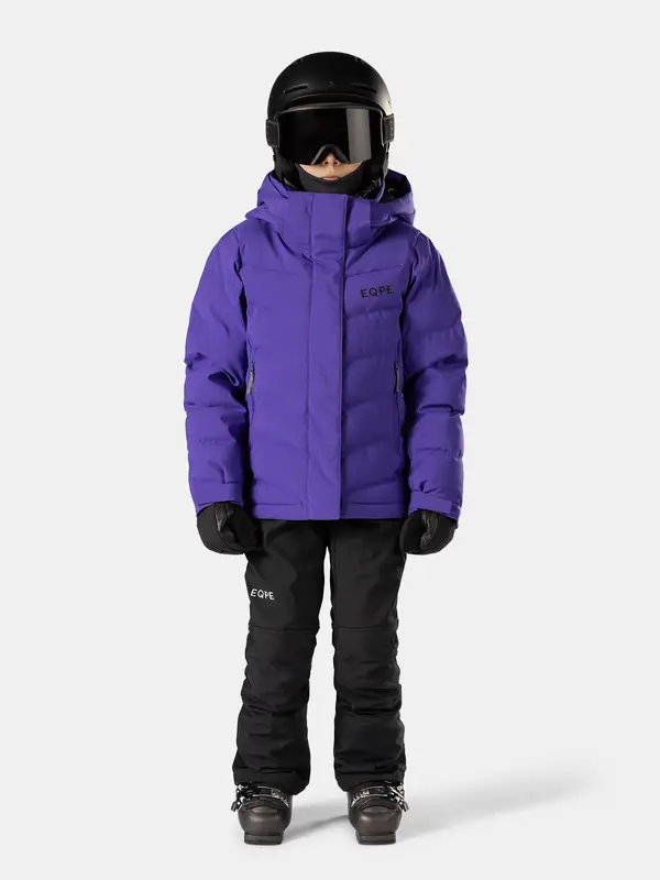 Qanuk Silhouette Jacket JR Alpine Violet